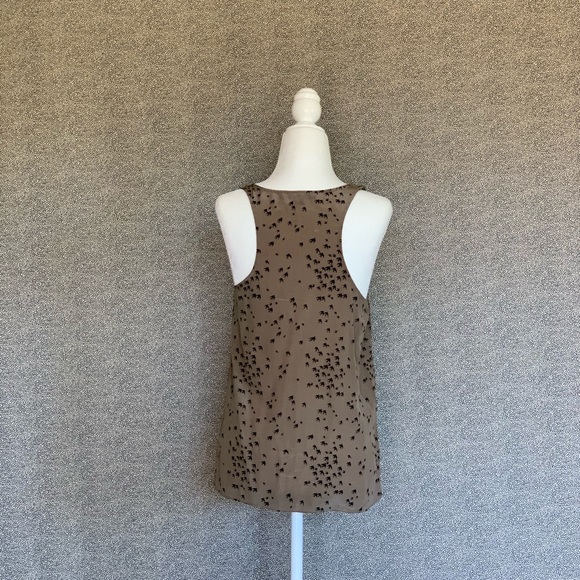 💫✨Dark Taupe Tank with Bird Print✨💫 - Picture 3 of 4